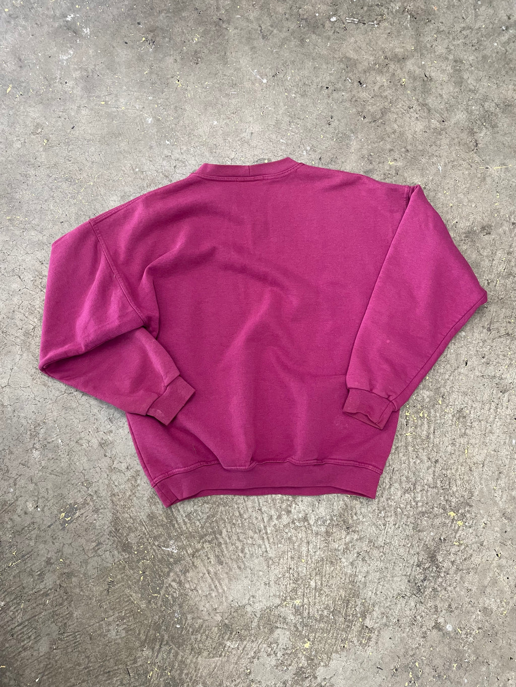 90s flower graphic crew