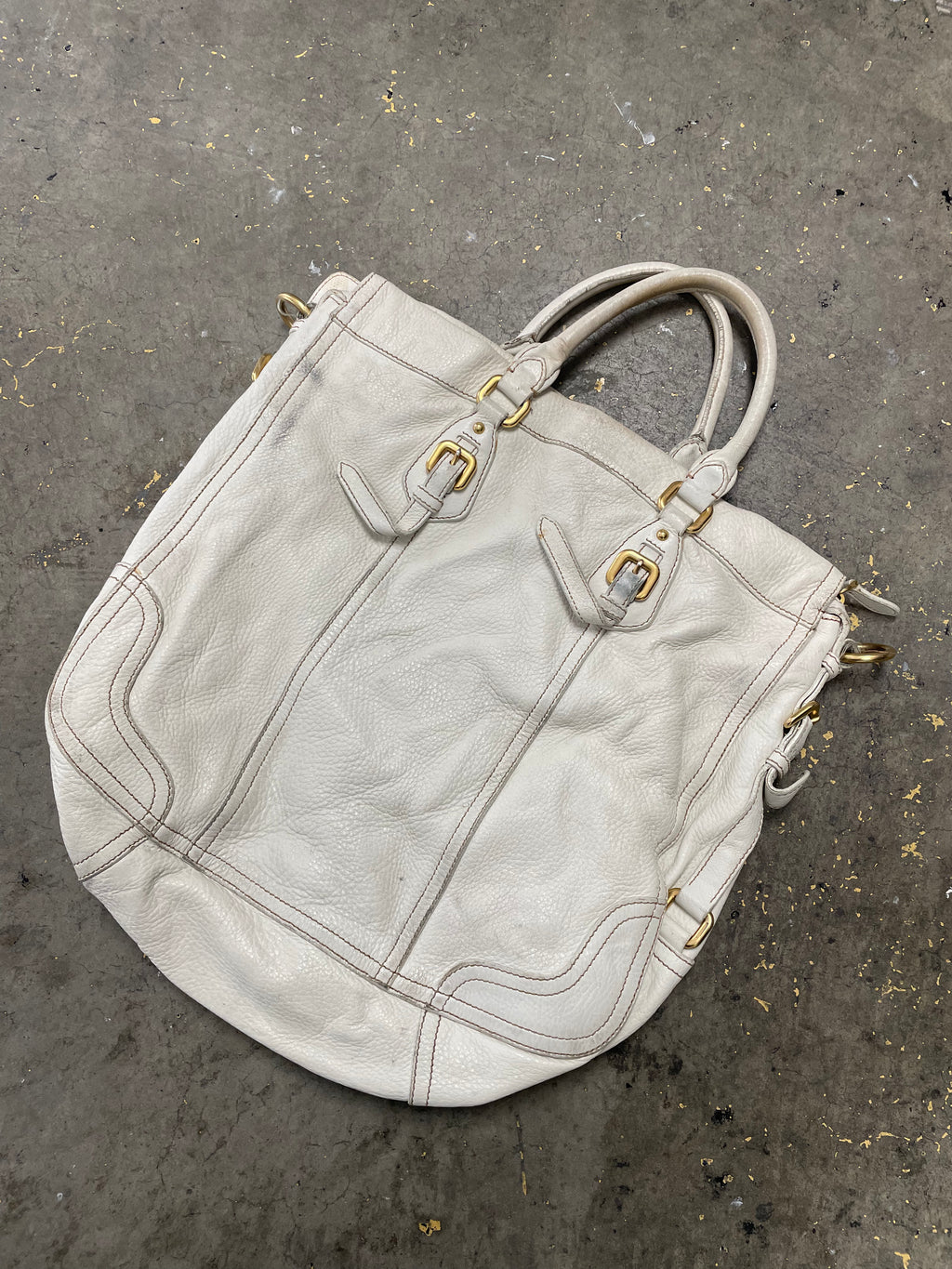 Prada Leather Bucket Bag