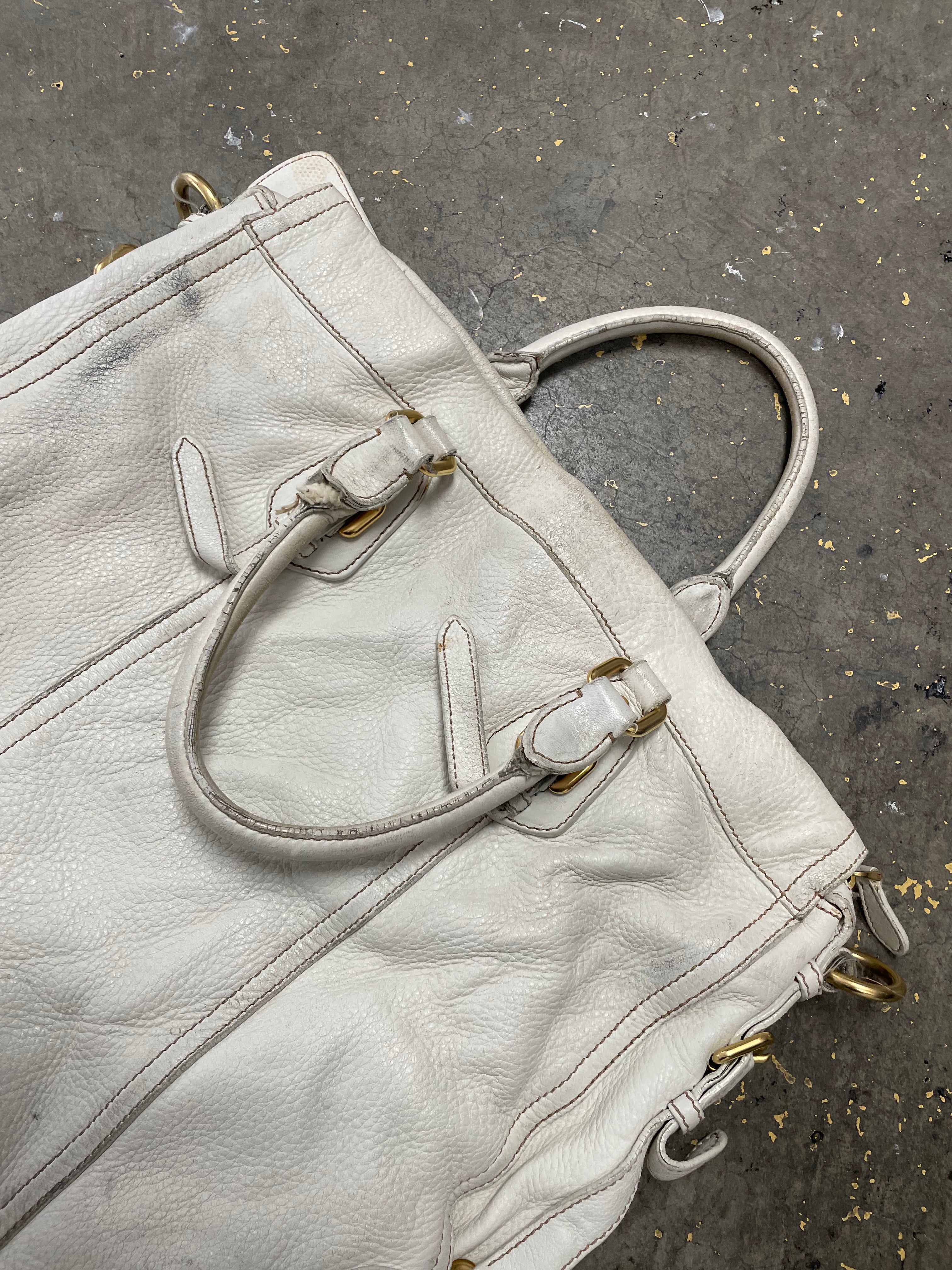 Prada Leather Bucket Bag