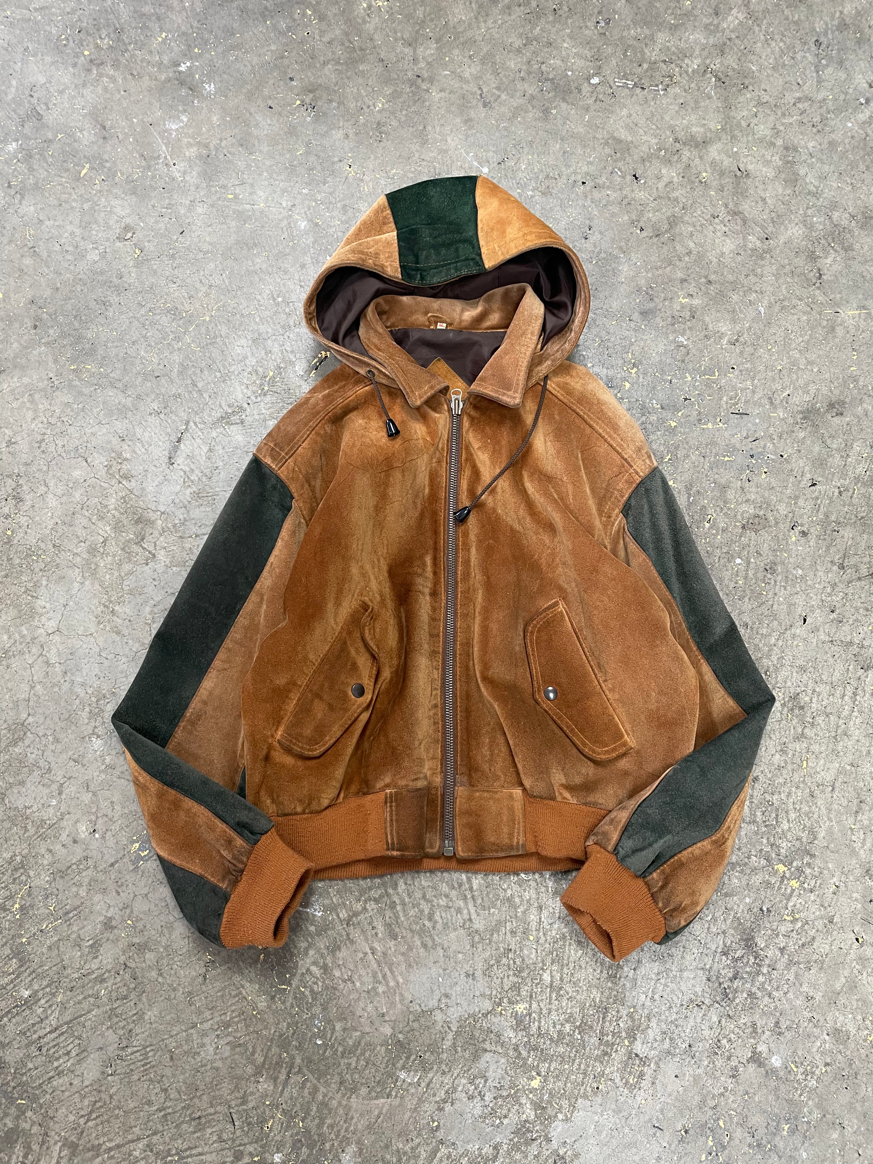 80s Suede Leather Jacket