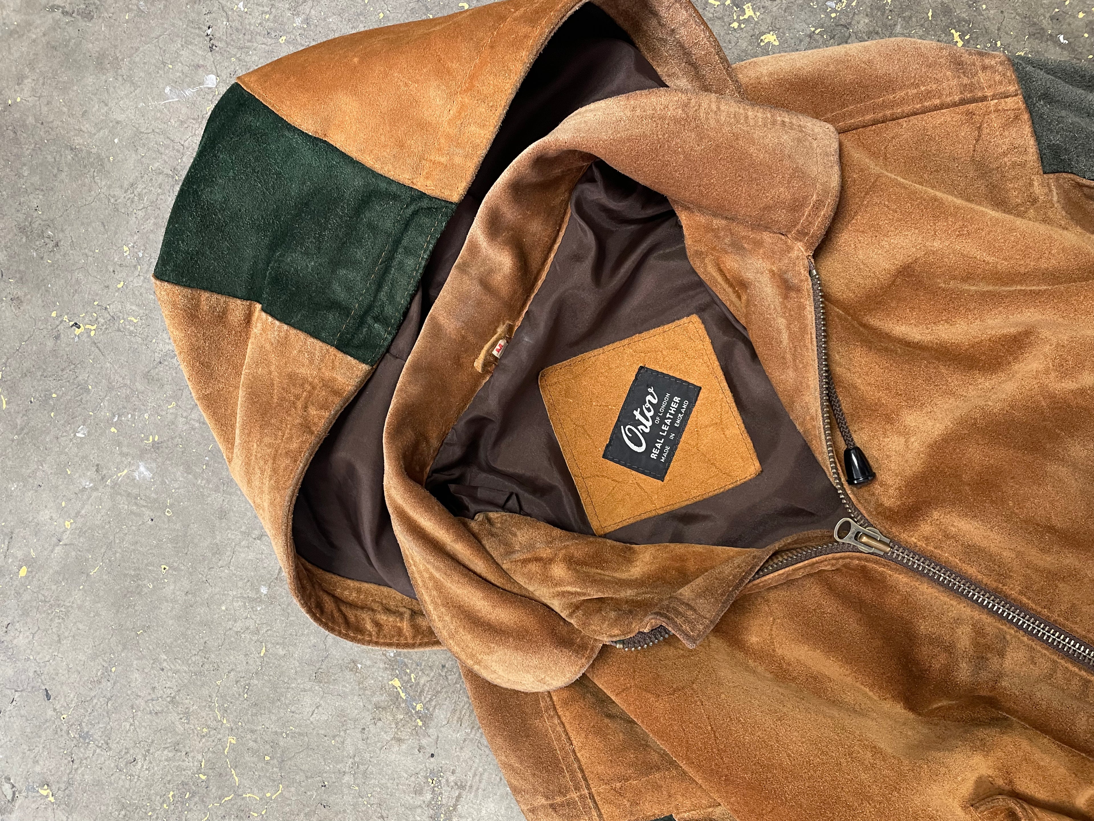 80s Suede Leather Jacket